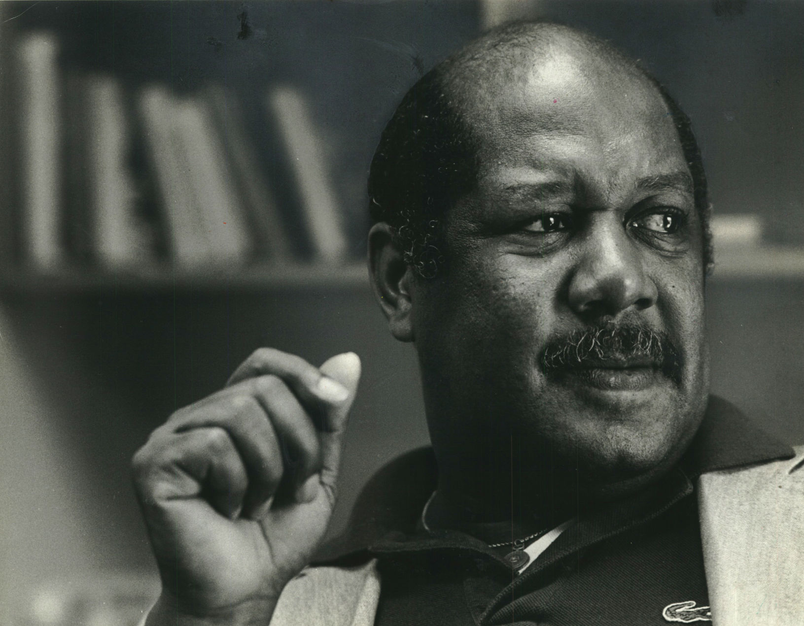 1991 Press Photo Ernest Gaines, author of The Autobiography of Miss Jane Pittman